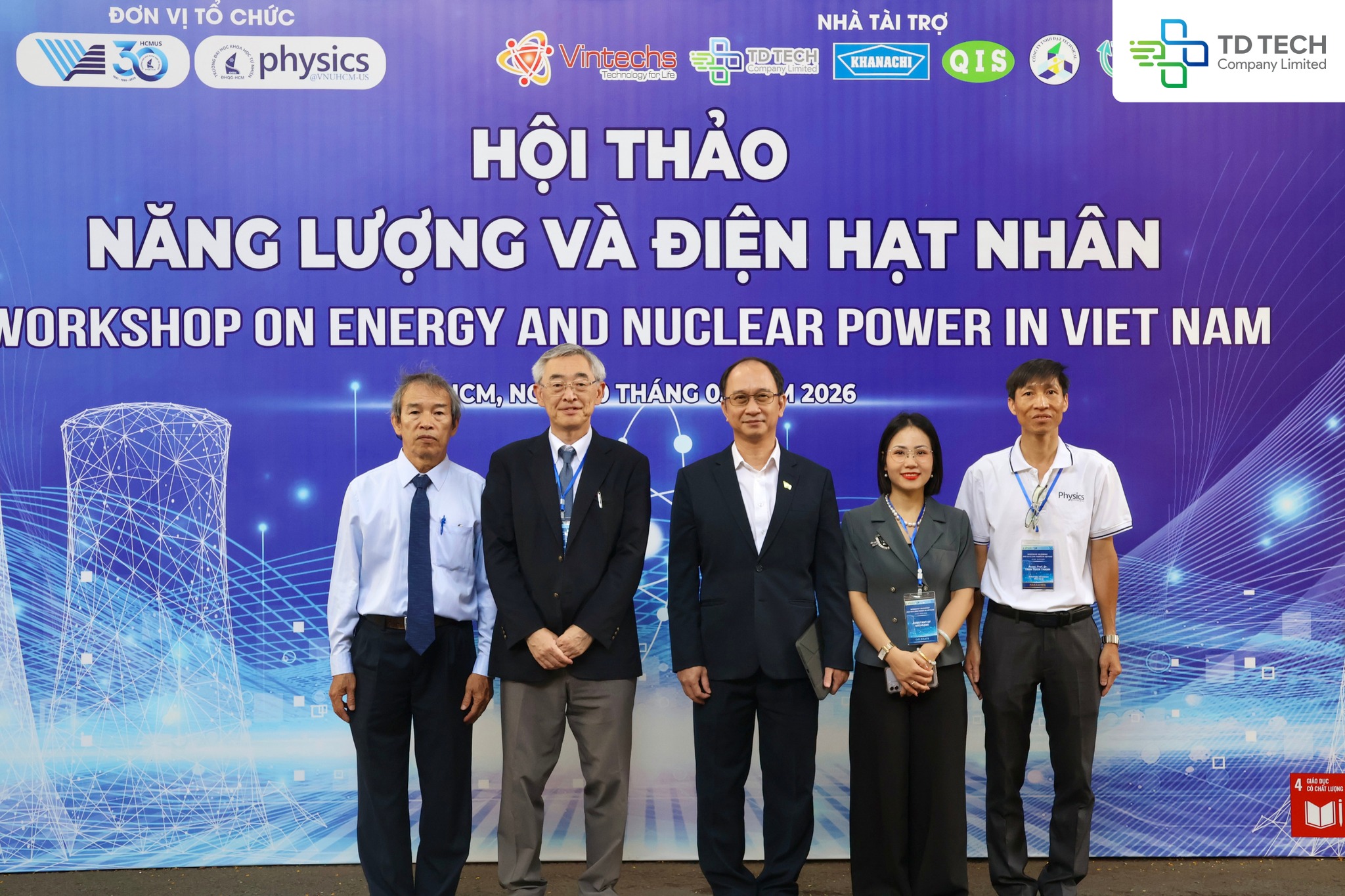 TD TECH ĐỒNG HÀNH CÙNG HỘI THẢO NĂNG LƯỢNG VÀ ĐIỆN HẠT NHÂN TẠI VIỆT NAM
