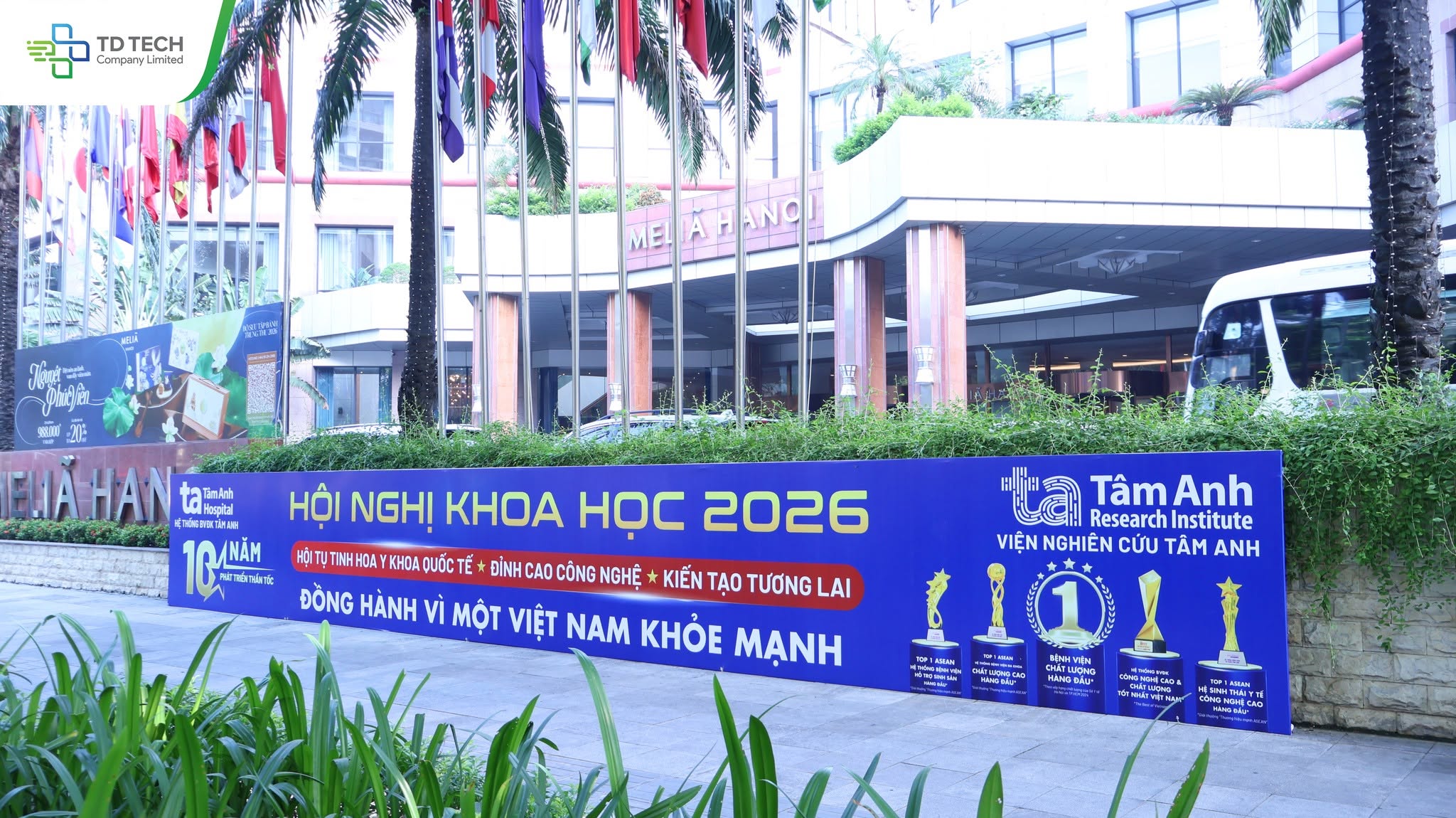 TD TECH đồng hành cùng những bước tiến mới trong điều trị ung thư tại Hội nghị Khoa học Thường niên 2026 – Bệnh viện Đa khoa Tâm Anh